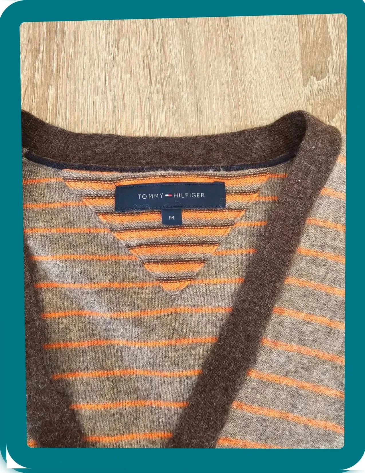 Cardigan tommy Hilfiger de lana de cordero Talla M – photo 3